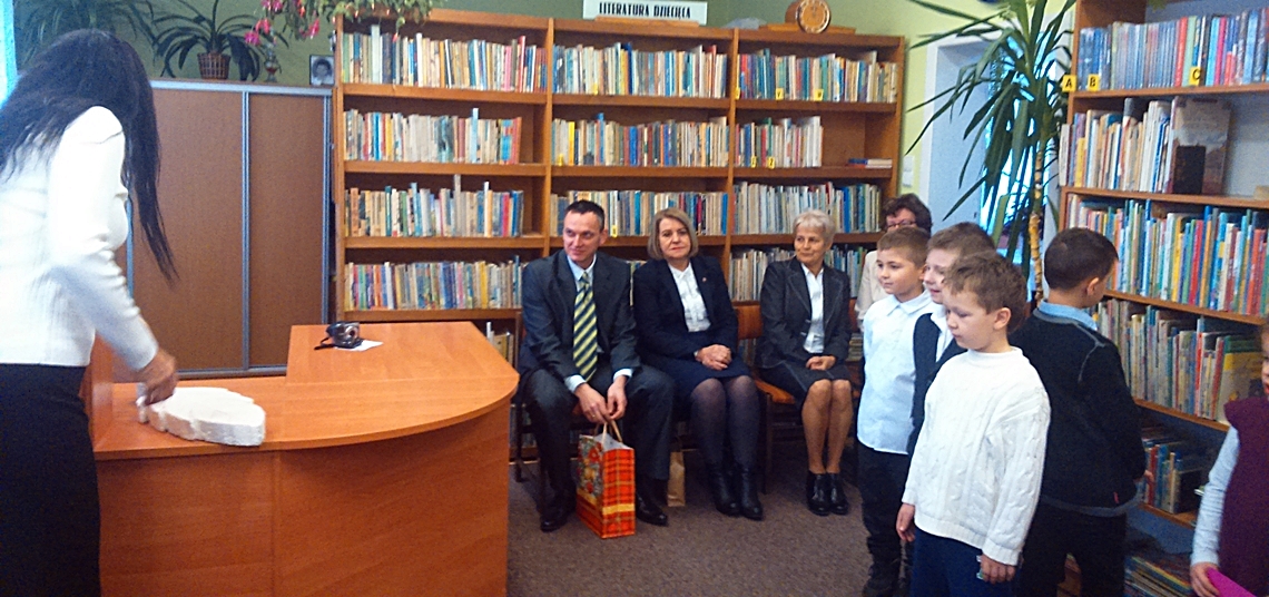 Pasowanie na czytelnika 2015