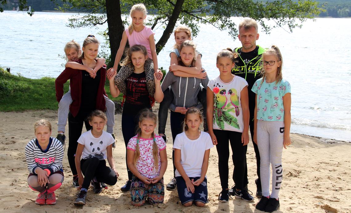 Obóz sekcji gimnastycznej UKS Sokolik 2017